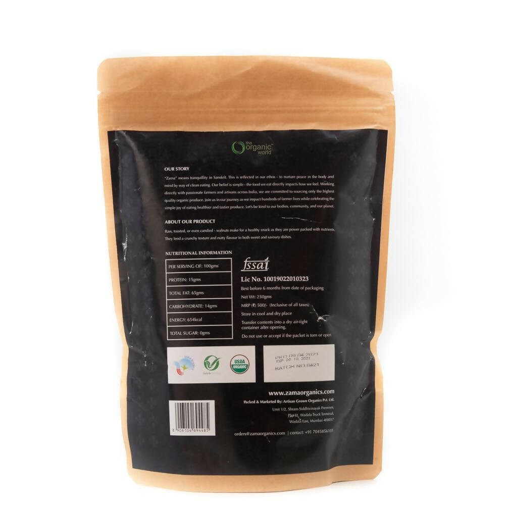Zama Organics Walnut Kernels  Grab2Buy Zama Organics Grab2Buy