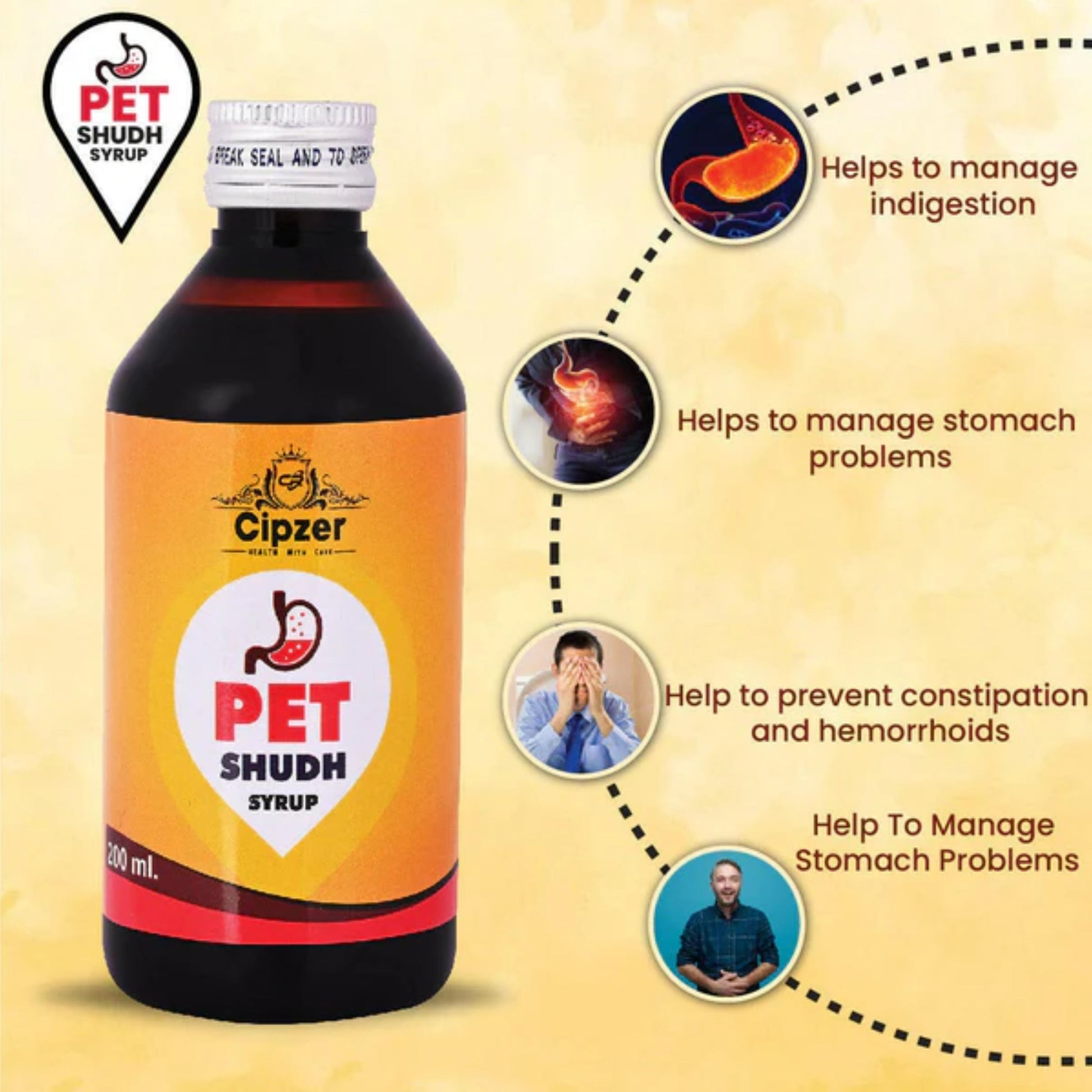 Cipzer Pet Shudh Syrup 