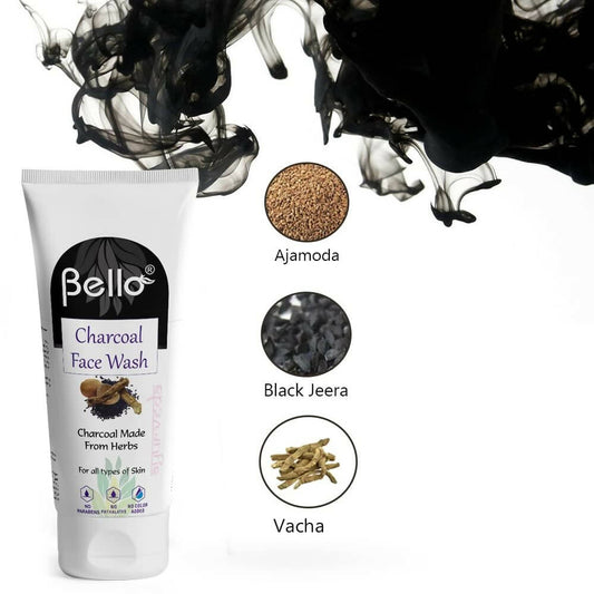 Bello Herbals Charcoal Face Wash - Grab2buy
