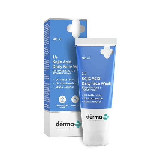 The Derma Co 1% Kojic Acid Face Wash For Dark Spots & Pigmentation - Grab2buy