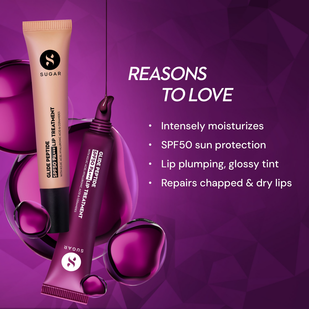 SUGAR Glide Peptide SPF50 PA+++ Lip Treatment - 04 Mocha Melt 
