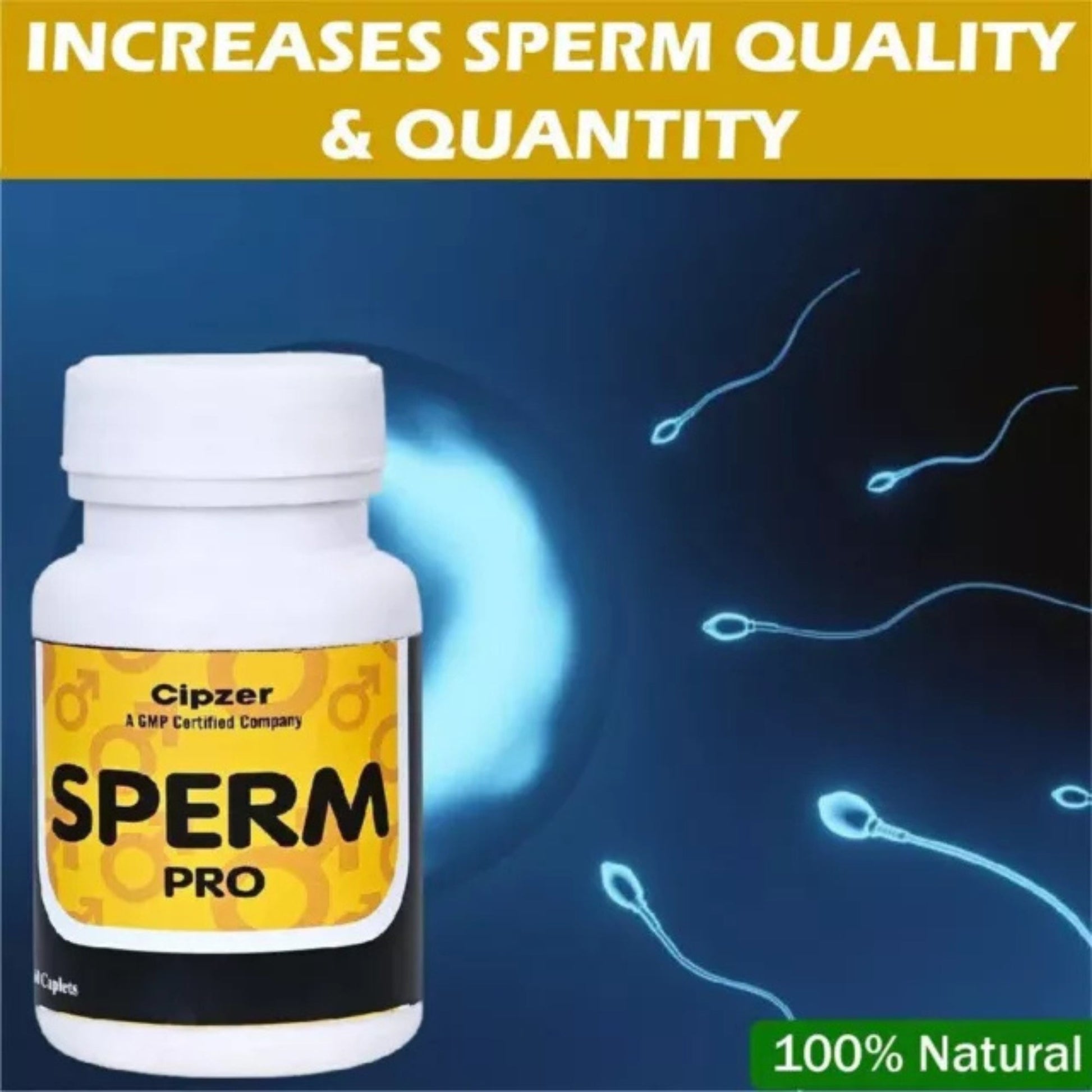 Cipzer Sperm Pro Caplets 