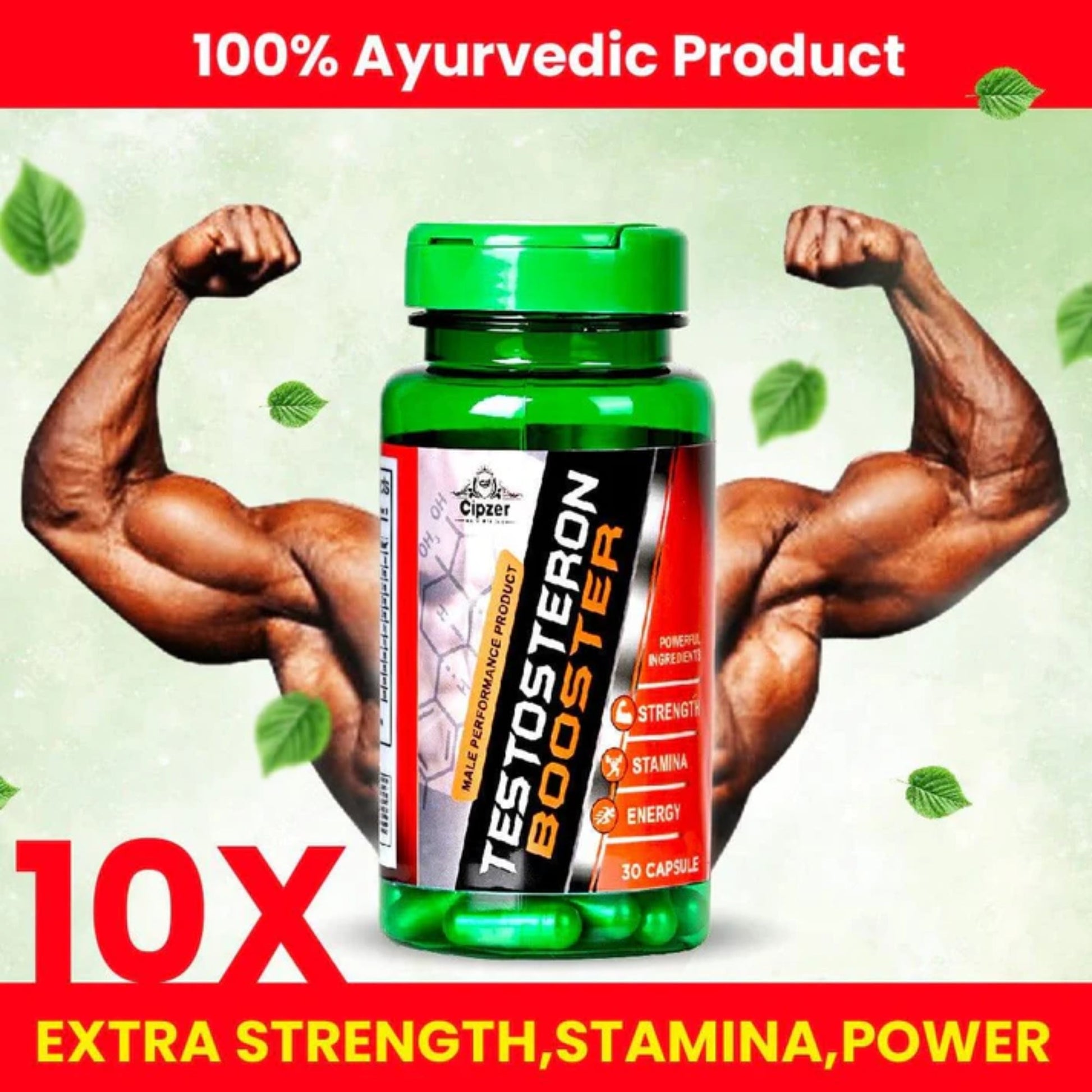 Cipzer Testosterone Booster Capsules 