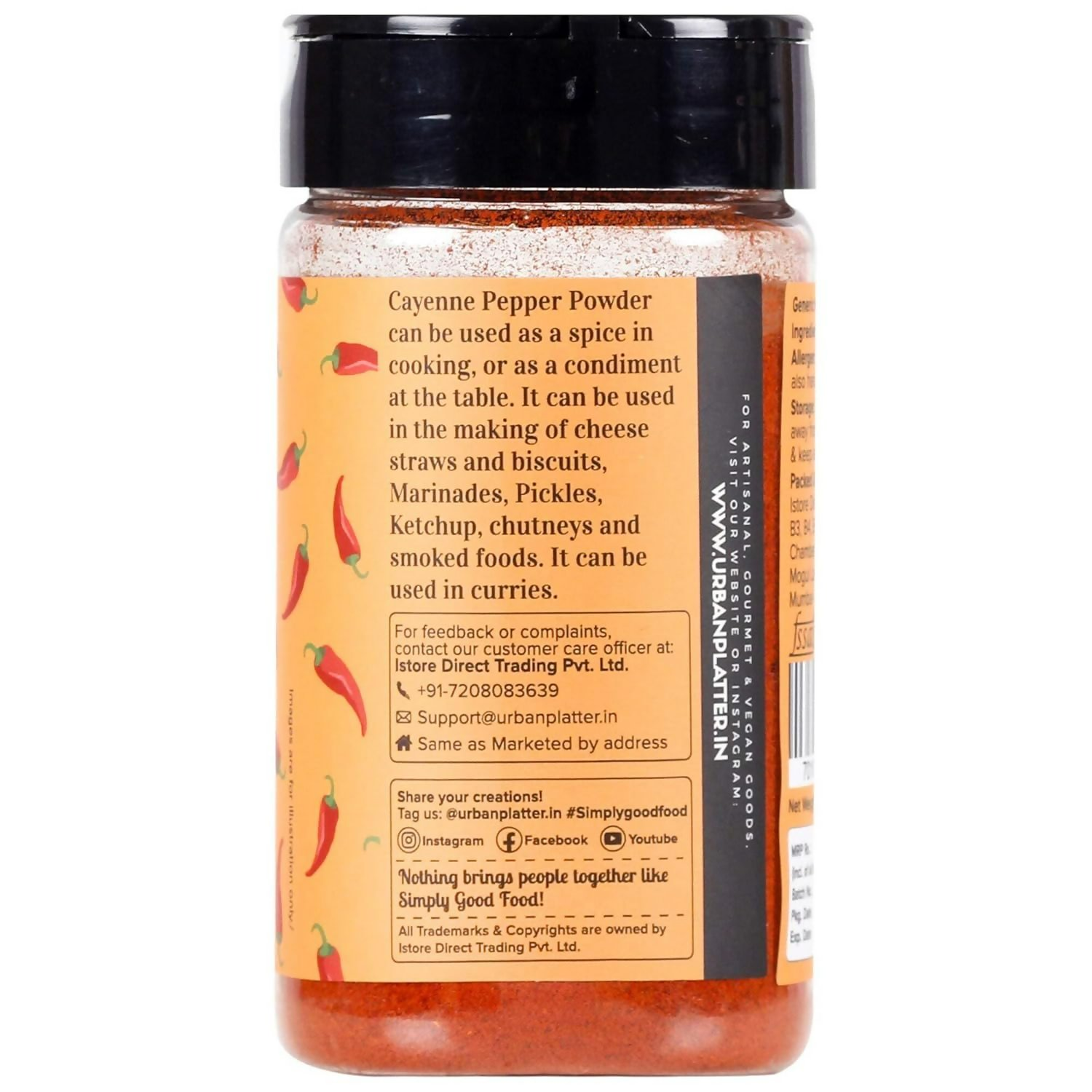 Urban Platter Cayenne Pepper Powder  Grab2Buy Urban Platter Grab2Buy
