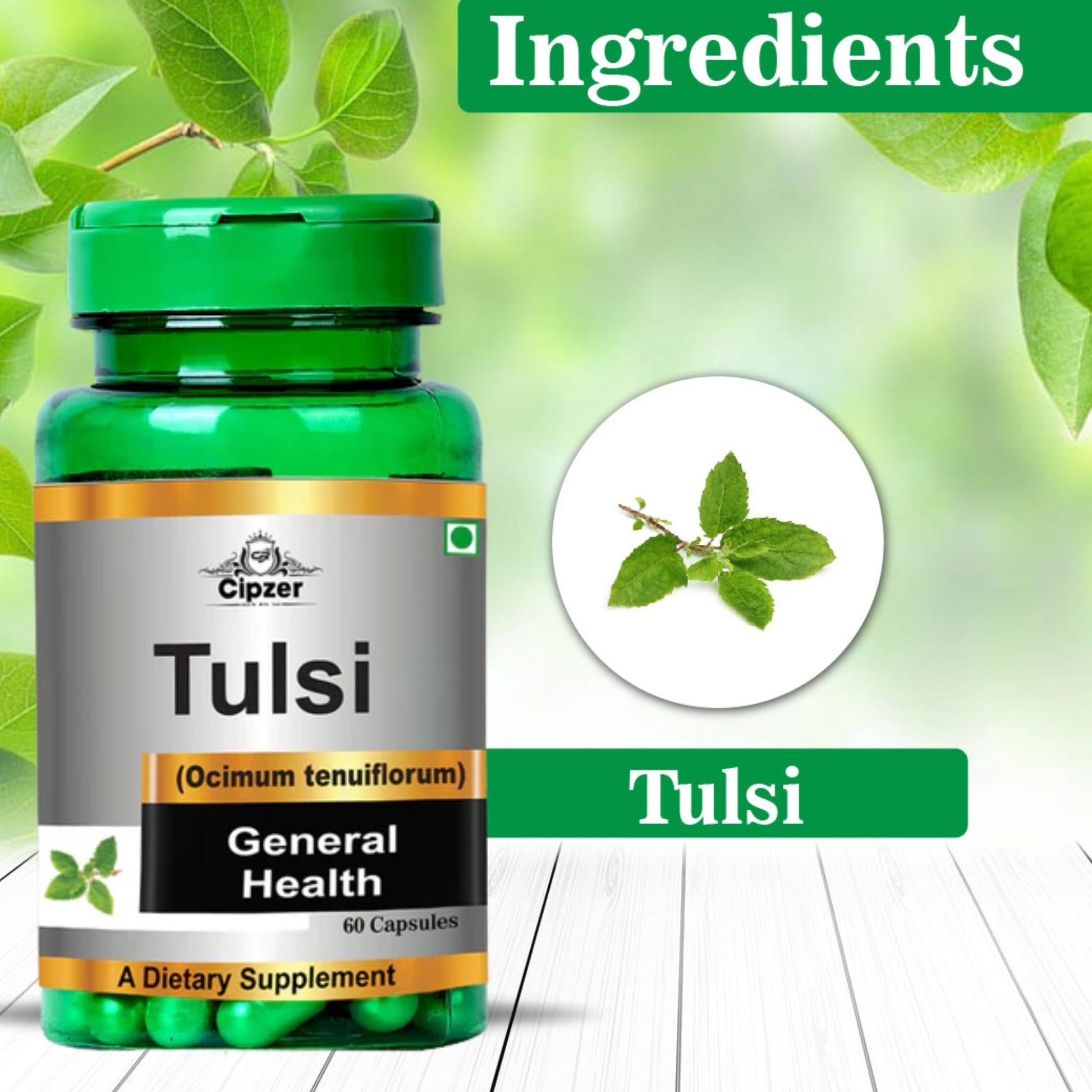 Cipzer Tulsi Capsules 