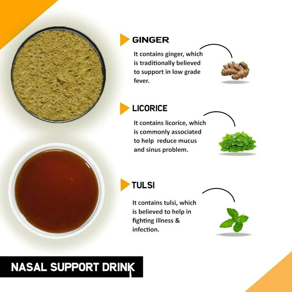 Just Vedic Nasal Support Drink Mix - Grab2buy