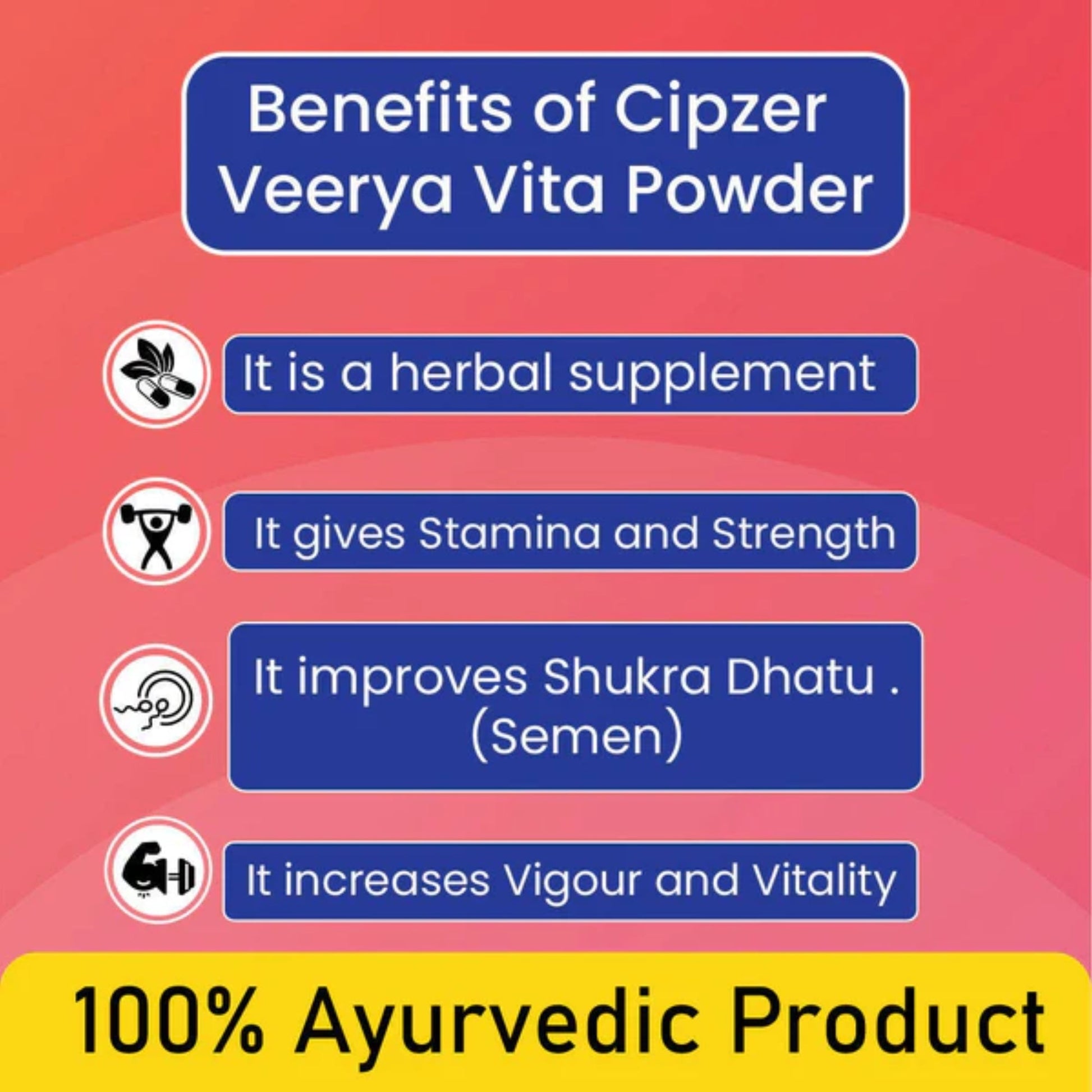 Cipzer Veerya Vita Powder 