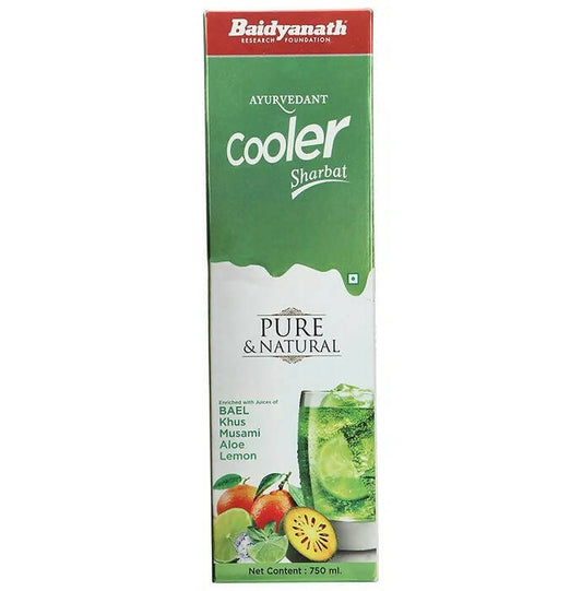 Baidyanath Jhansi Ayurvedant Pure & Natural Cooler Sharbat - Grab2buy