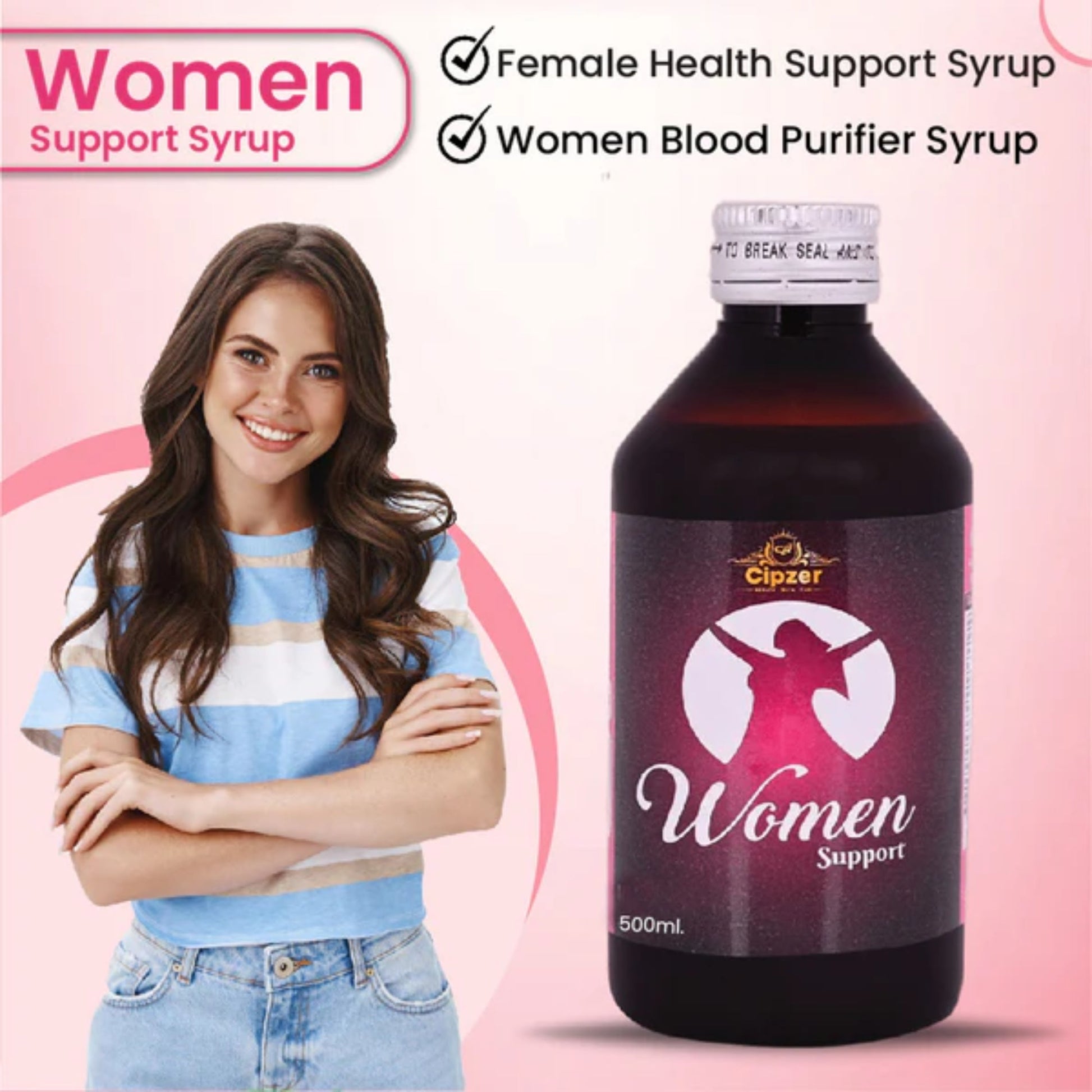 Cipzer Women Support Syrup 