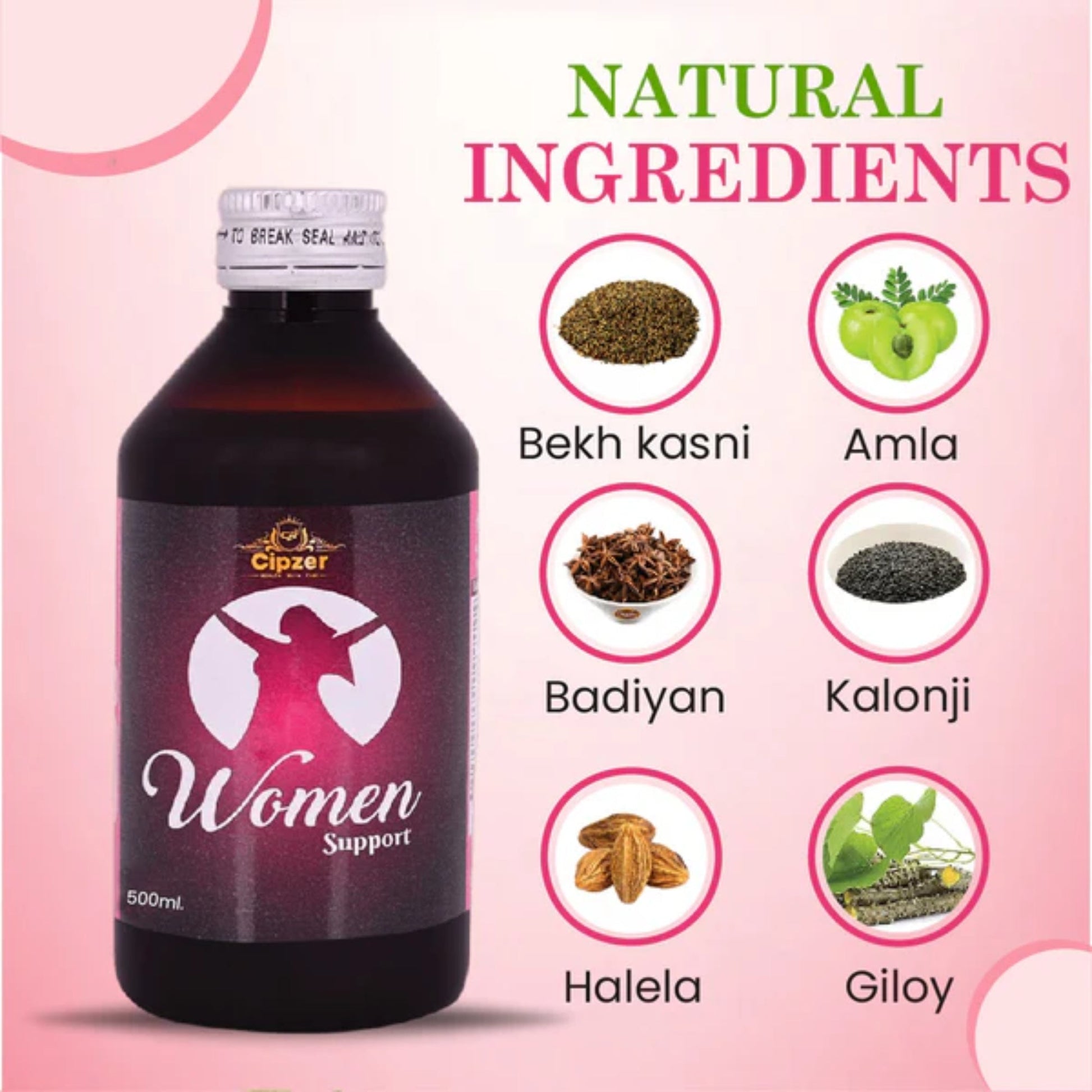 Cipzer Women Support Syrup 
