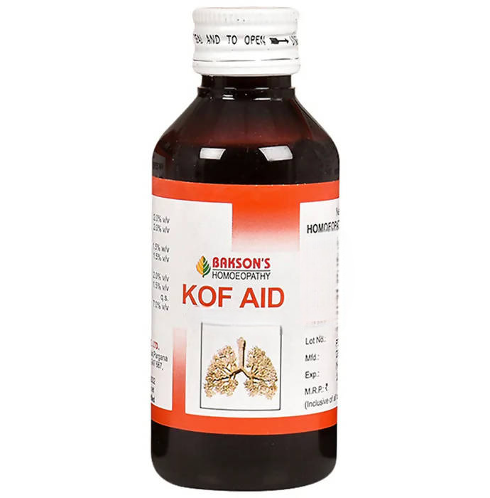Bakson's Homeopathy Kof Aid Syrup  Grab2Buy Bakson's Grab2Buy