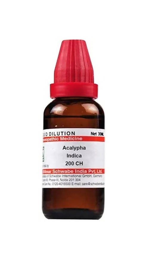 Dr. Willmar Schwabe India Acalypha Indica Dilution 