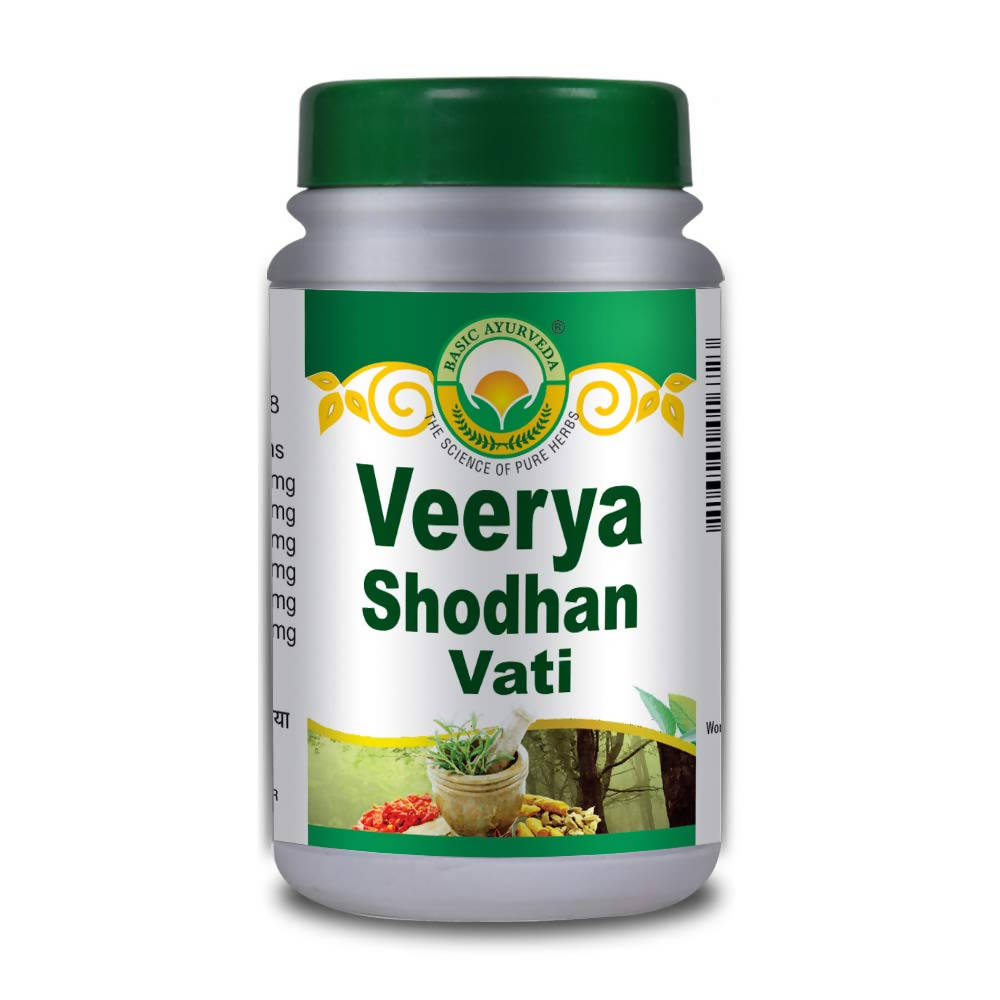 Basic Ayurveda Veerya Shodhan Vati  Grab2Buy Basic Ayurveda Grab2Buy