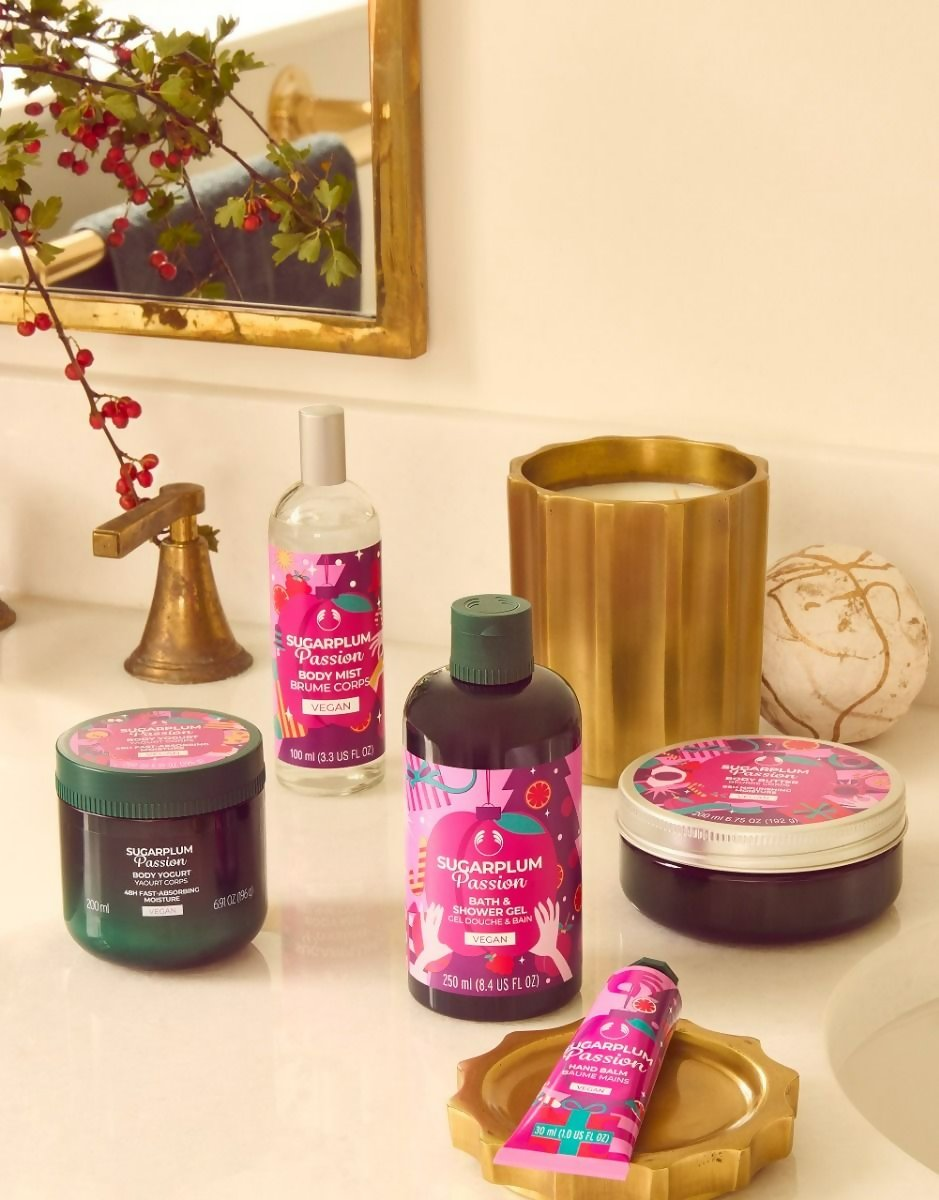 The Body Shop Sugarplum Passion Bath & Shower Gel  Grab2Buy The Body Shop Grab2Buy
