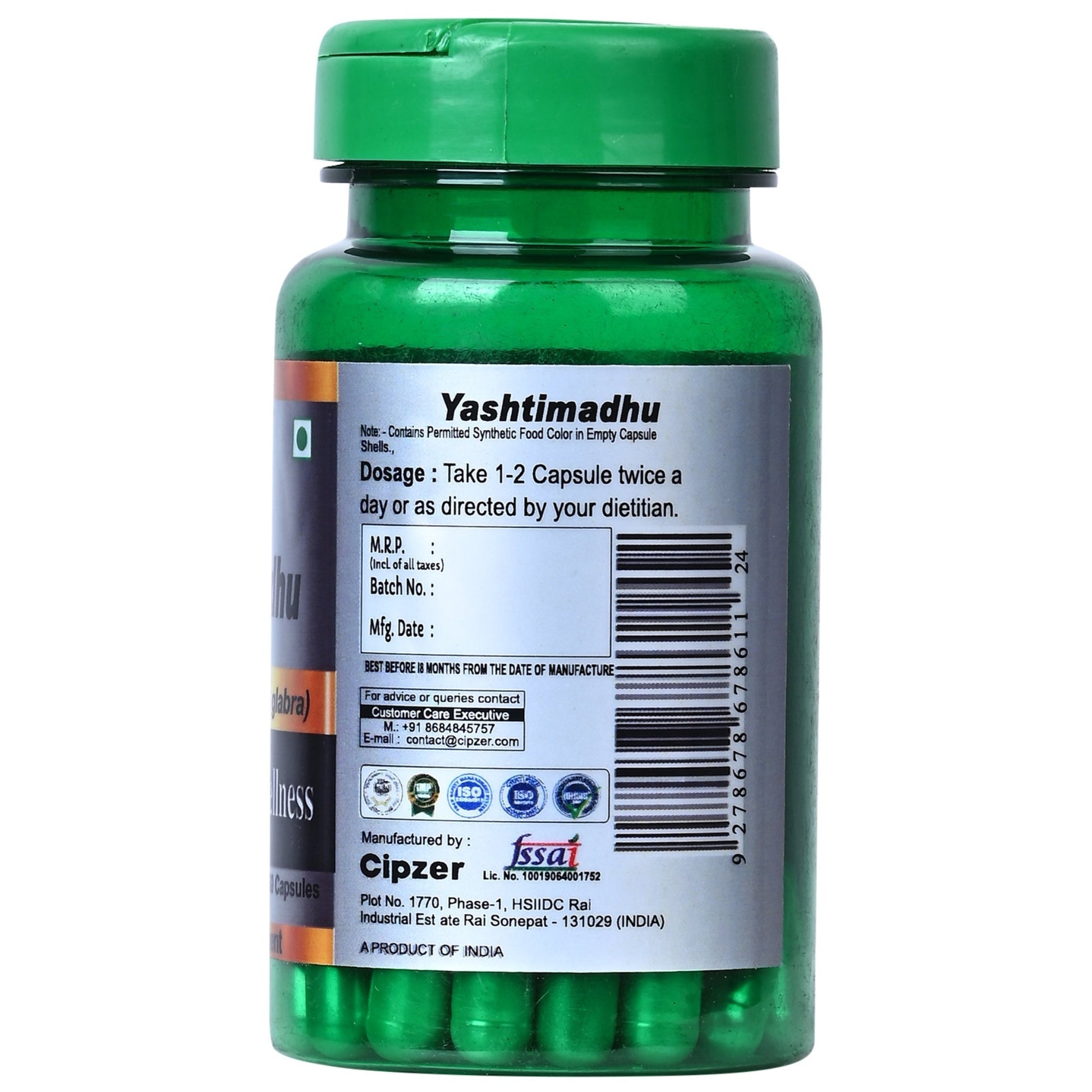 Cipzer Yashtimadhu Capsules 