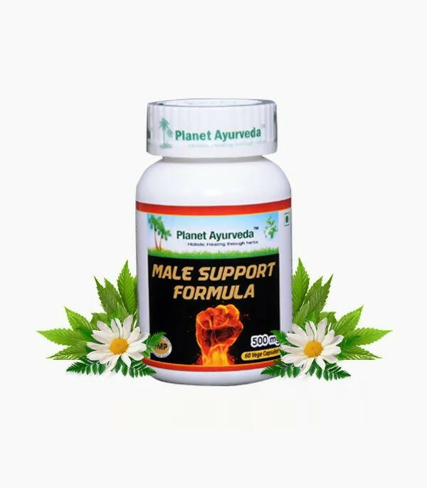 Planet Ayurveda Male Support Formula Capsules - Grab2buy