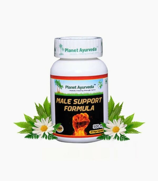 Planet Ayurveda Male Support Formula Capsules - Grab2buy