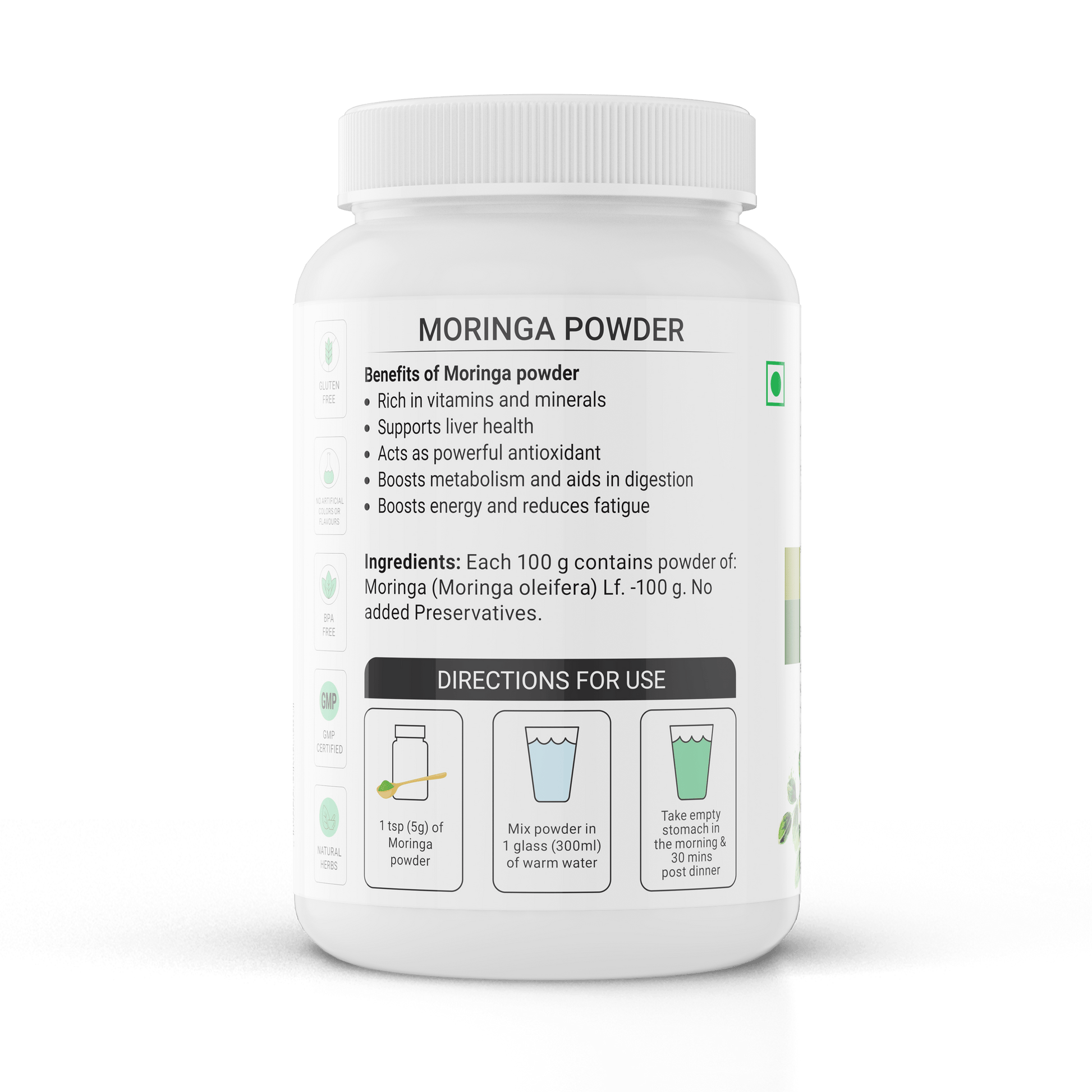 Krishna'S Herbal & Ayurveda Moringa Powder 
