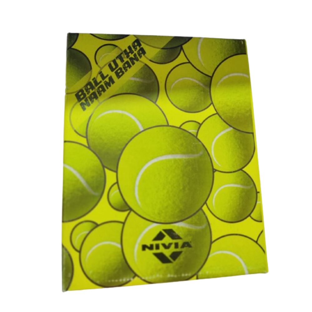 Nivia Rubber Cricket Tennis Ball (Pack Of 12) 