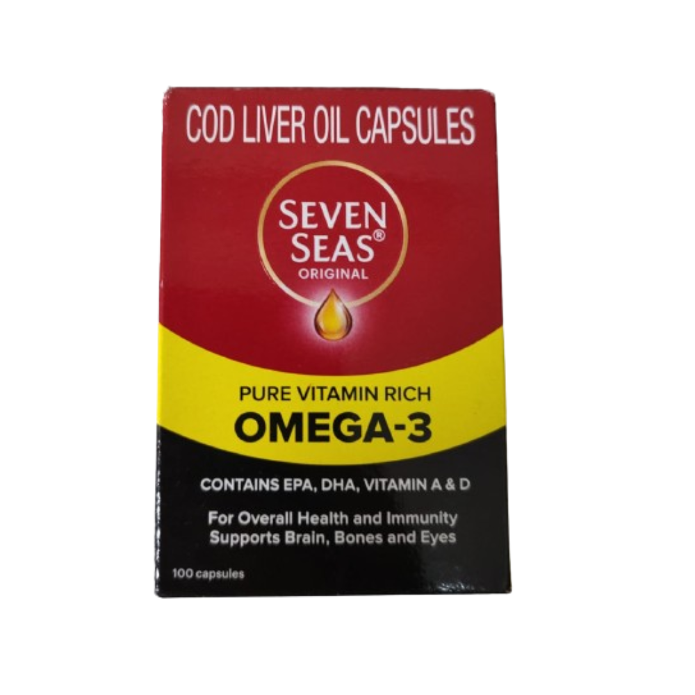 Seven Seas Original Cod-Liver Oil Capsules - Grab2buy