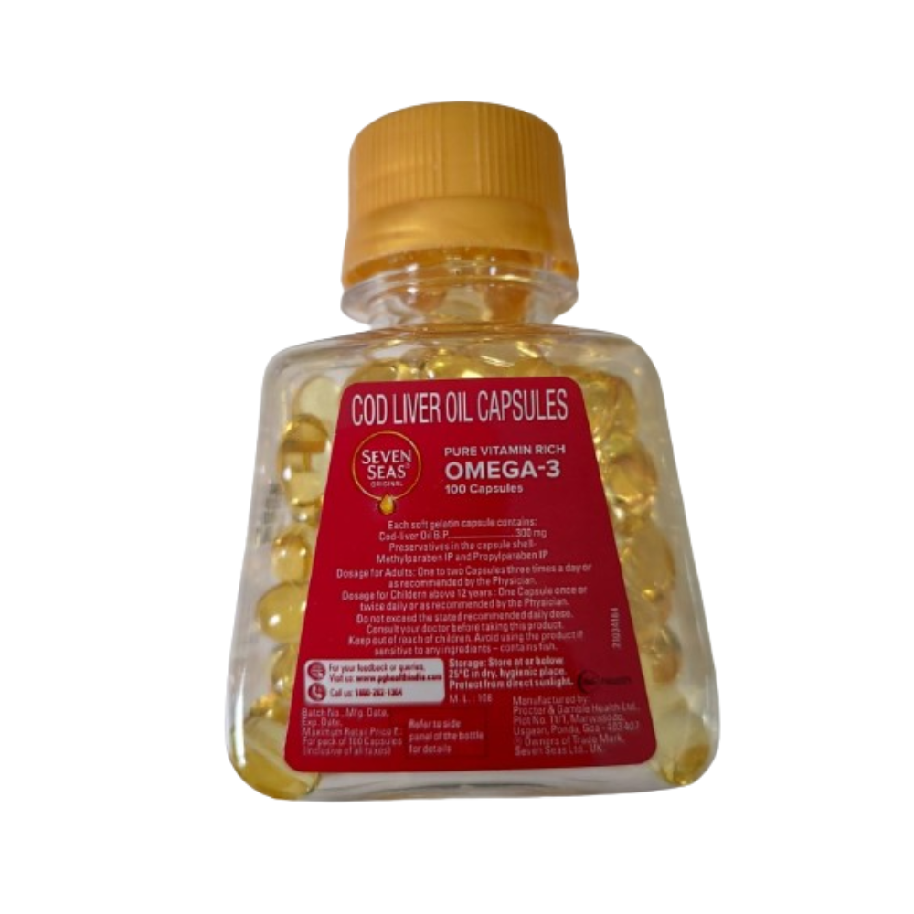 Seven Seas Original Cod-Liver Oil Capsules - Grab2buy