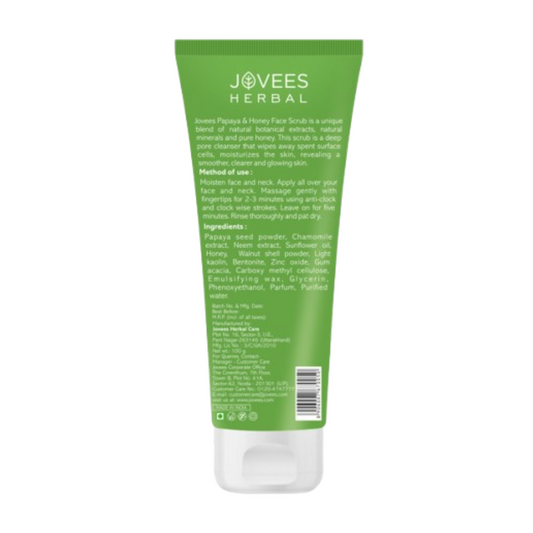 Jovees Papaya & Honey Face Scrub - Grab2buy