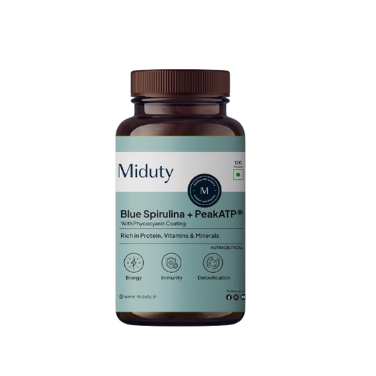 Miduty by Palak Notes Blue Spirulina Tablets 
