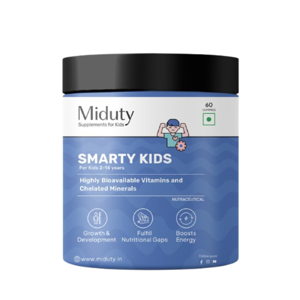 Miduty by Palak Notes Smarty Kids Multivitamin Gummies 