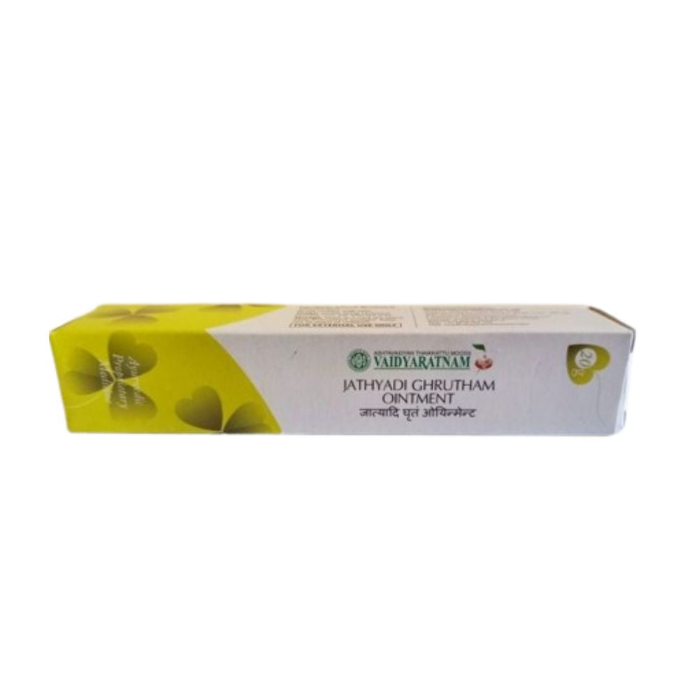 Vaidyaratnam Jathyadi Ghrutham Ointment 