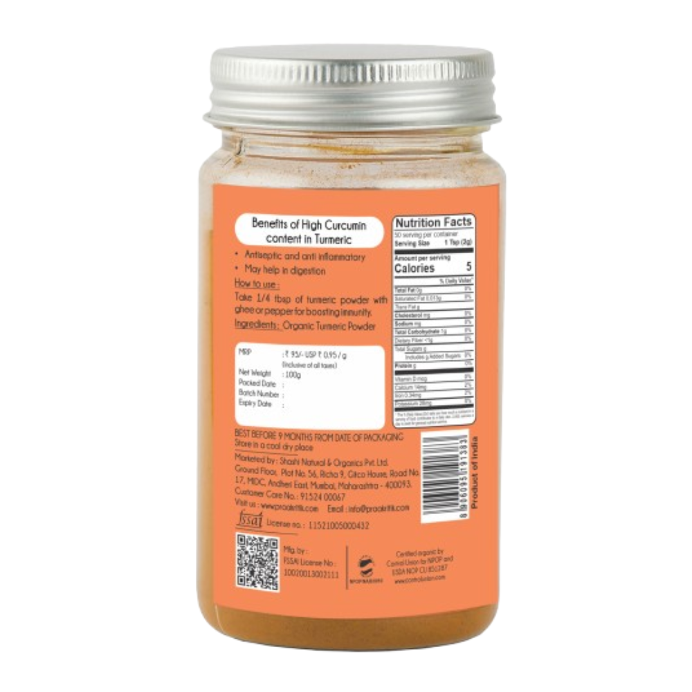 Praakritik Organic Haldi - Grab2buy