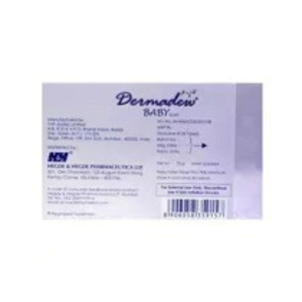 Dermadew Baby Soap For Hydrates Baby's Sensitive Skin 