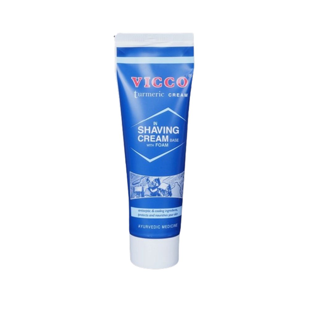 Vicco Turmeric Shaving Cream With Foam Base  Grab2Buy Vicco Grab2Buy