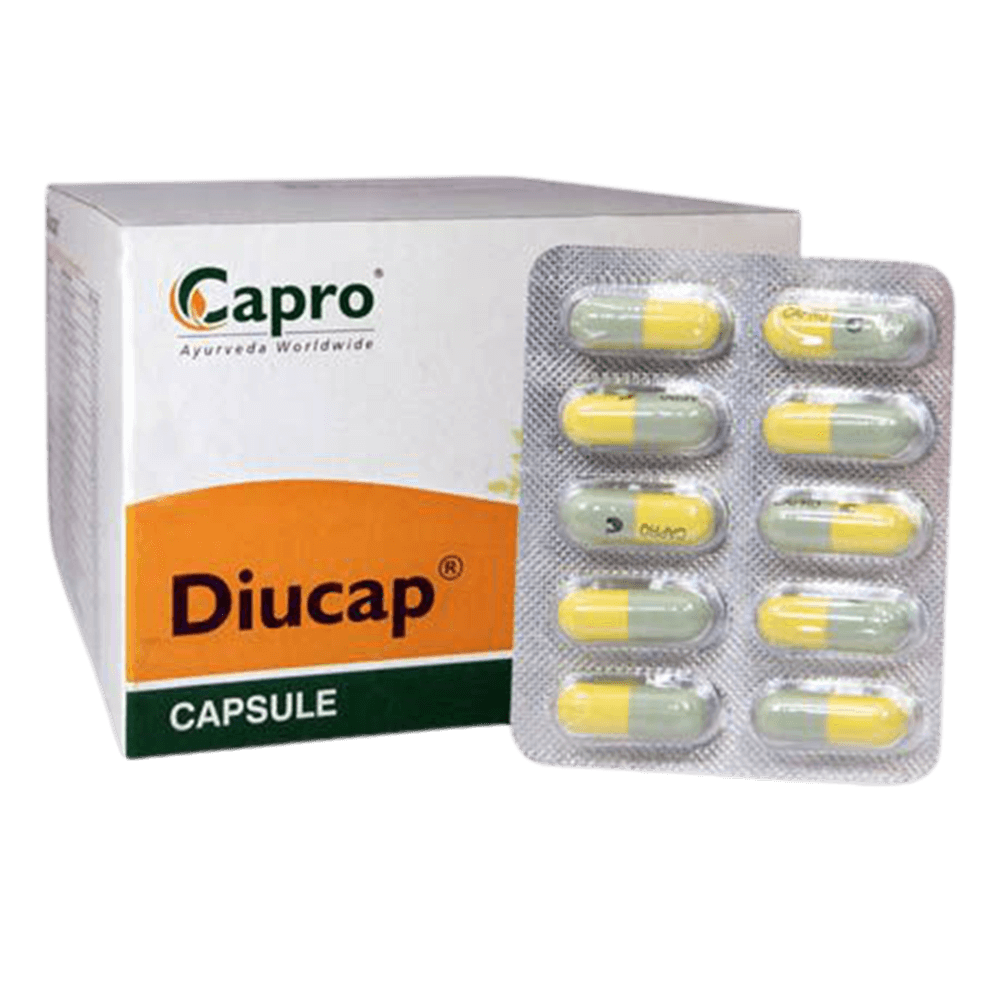 Capro Ayurveda Diucap Capsules  Grab2Buy Capro Ayurveda Grab2Buy
