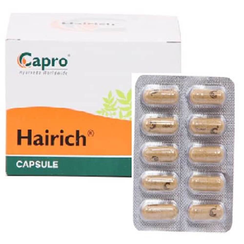 Capro Ayurveda Hairich Capsule  Grab2Buy Capro Ayurveda Grab2Buy