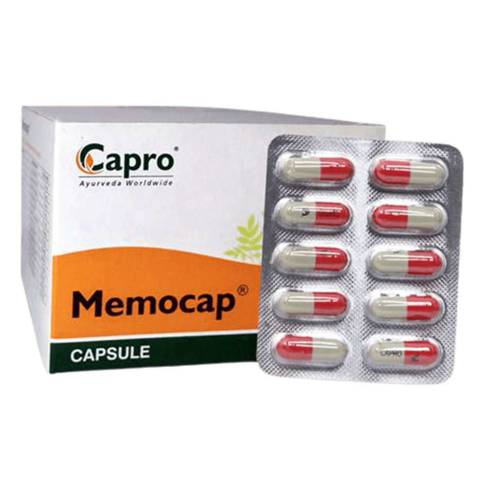 Capro Ayurveda Memocap Capsules  Grab2Buy Capro Ayurveda Grab2Buy