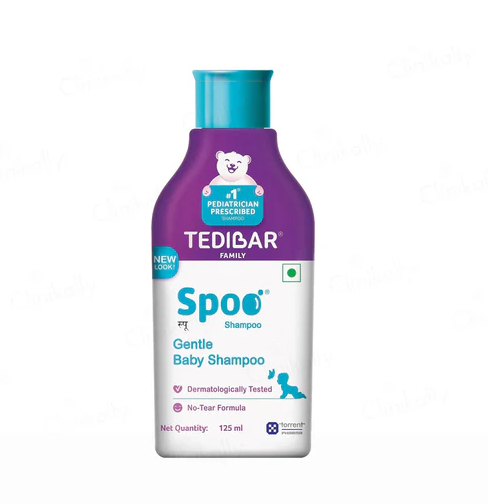 Tedibar Spoo Baby Shampoo, No-Tear Formula, Gentle On Scalp - Grab2buy