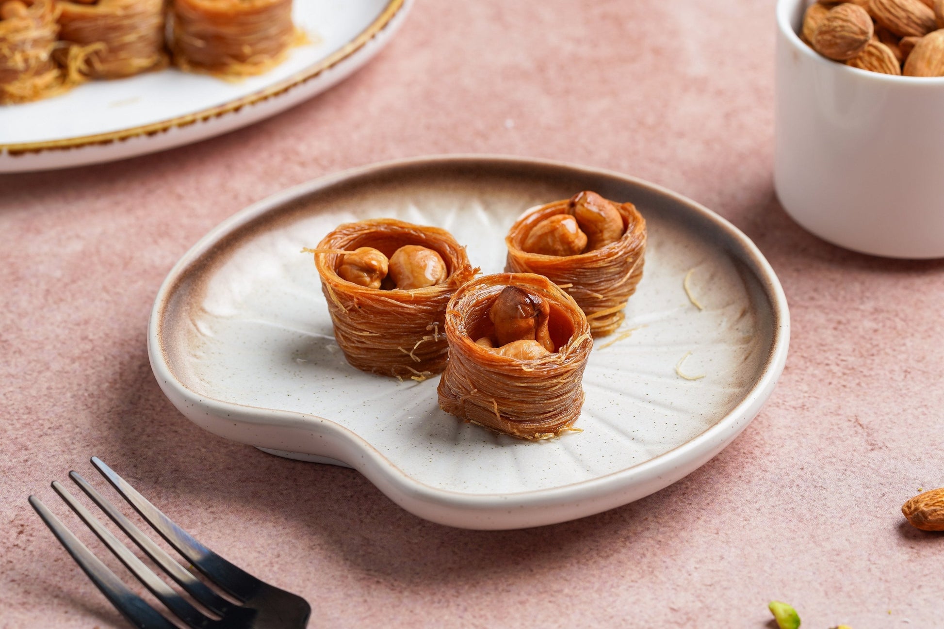 Gourmet Baklava Cashew Nest 