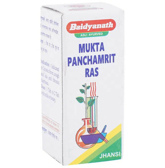 Baidyanath Jhansi Mukta Panchamrit Ras Tablets - Grab2buy