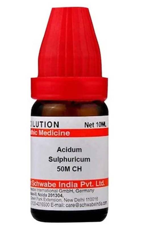 Dr. Willmar Schwabe India Acidum Sulphuricum Dilution 