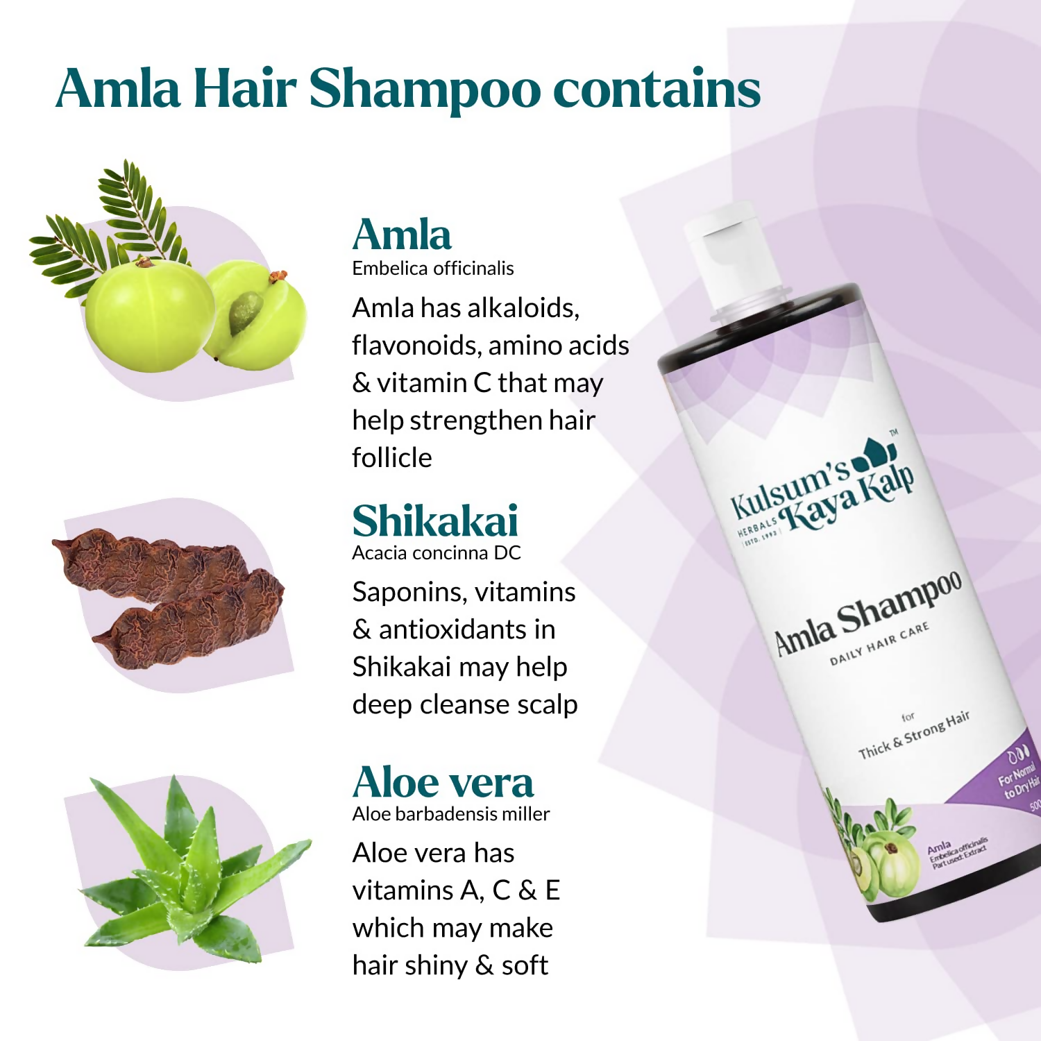 Kulsum's Kaya Kalp Amla Shampoo For Thick & Strong Hair 