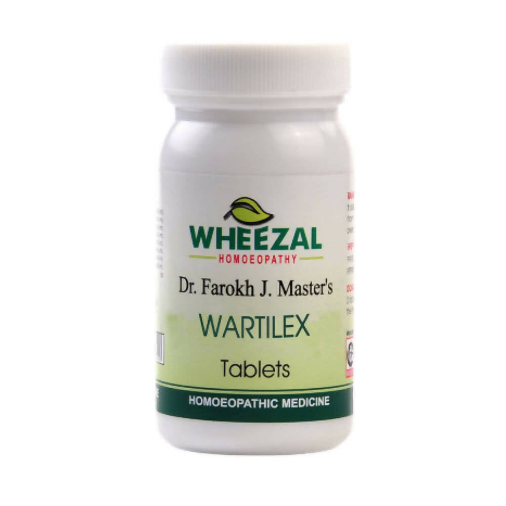 Wheezal Homeopathy Wartilex Tablets 