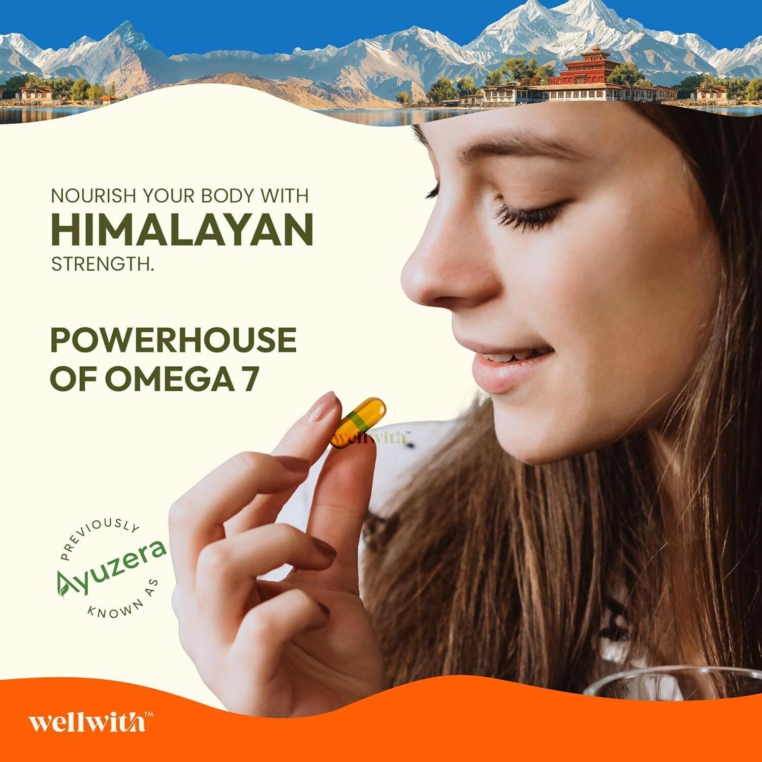 Wellwith Sea Buckthorn Berry Oil Vegan Omega 7 500mg, Softgels Capsules  Grab2Buy Wellwith Grab2Buy