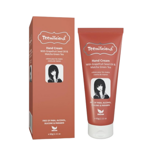 Teenilicious Hand Cream With Grapefruit Seed Oil & Matcha Green Tea 