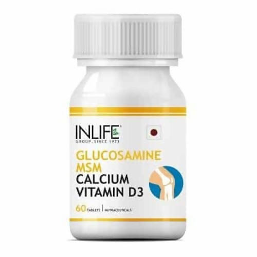 Inlife Glucosamine MSM Calcium Vitamin D3 Tablets 