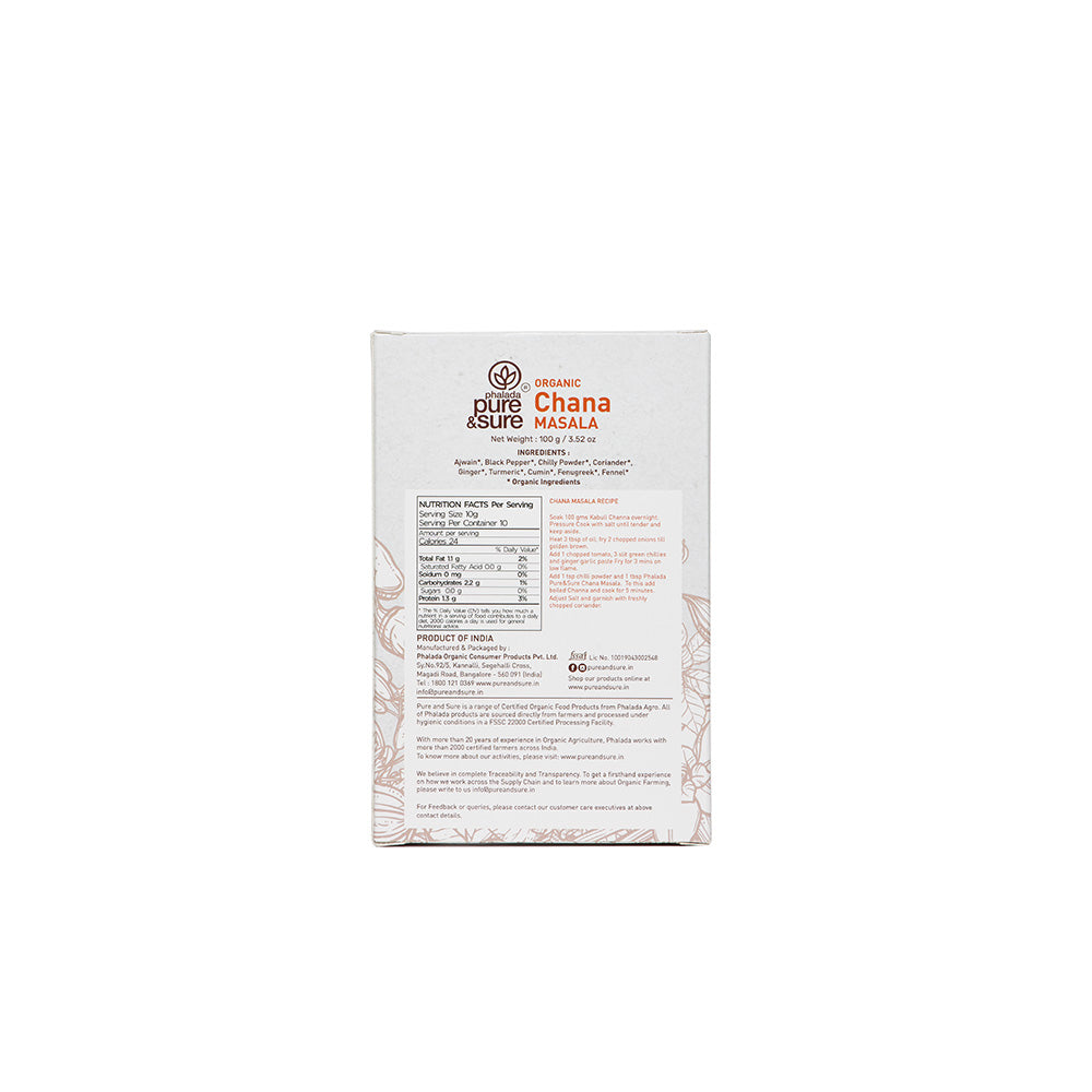 Pure & Sure Organic Chana Masala 