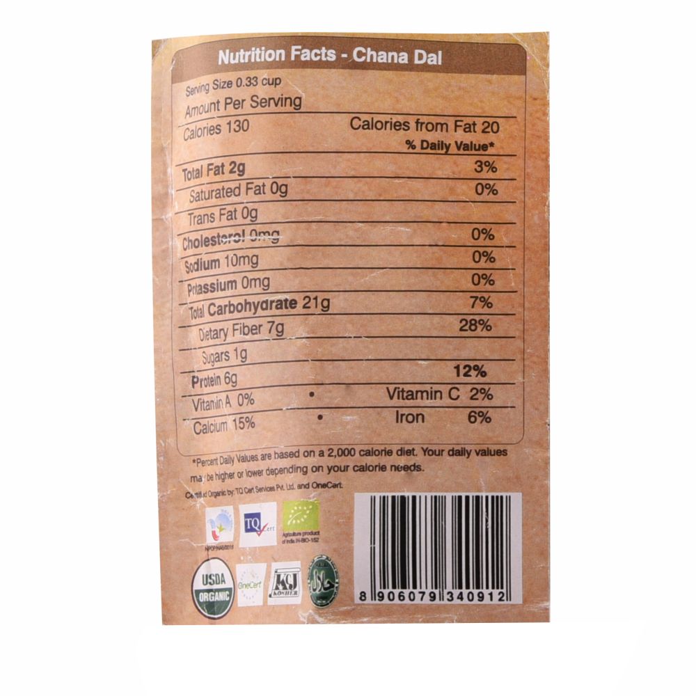 Organic Wellness Chana Dal 