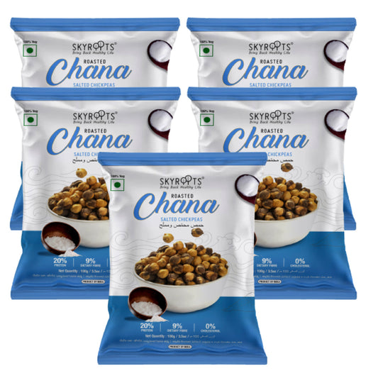 Skyroots Roasted Chana Salted Chickpeas - Grab2buy