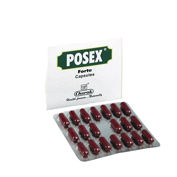 Charak Pharma Posex Forte Capsules  Grab2Buy Charak Grab2Buy