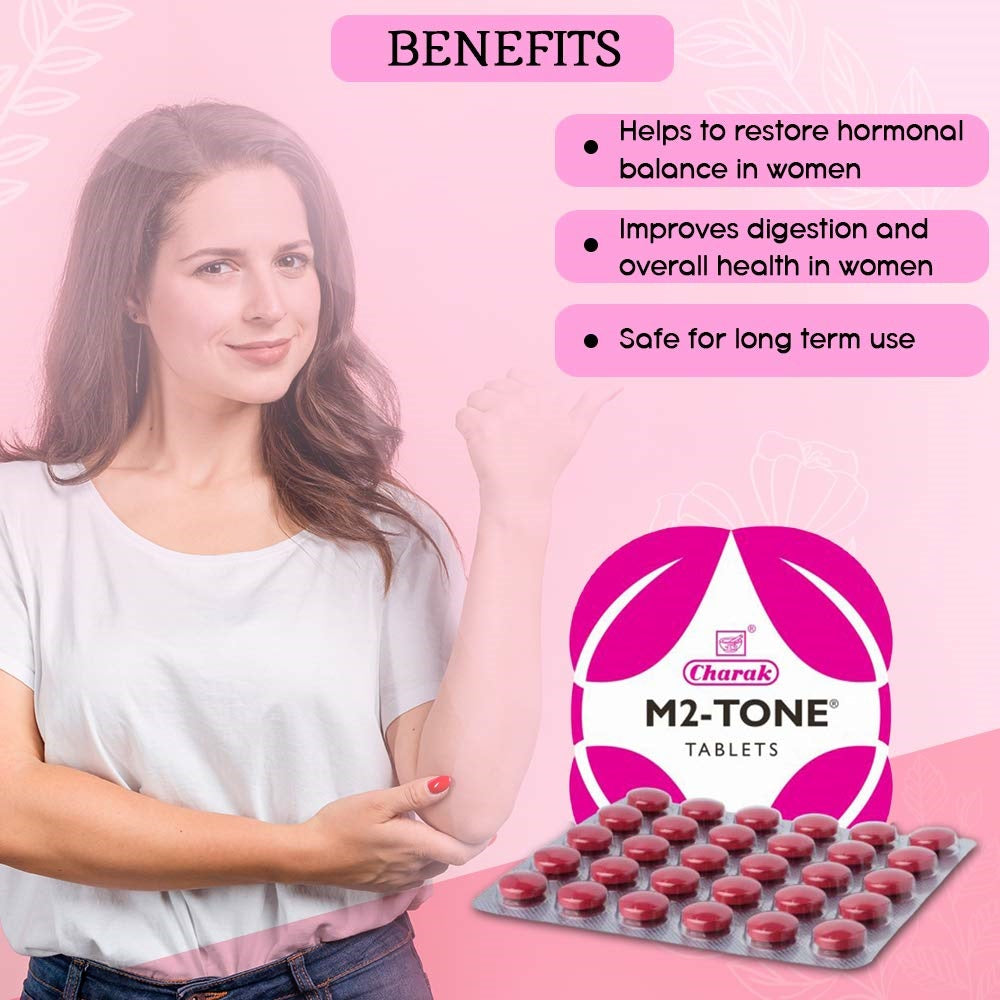 Charak Pharma M2 Tone Tablets 