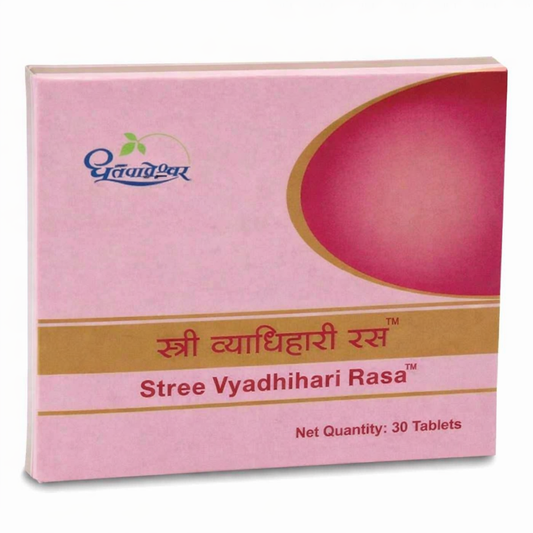Dhootapapeshwar Stree Vyadhihari Rasa - 30 Tablets 